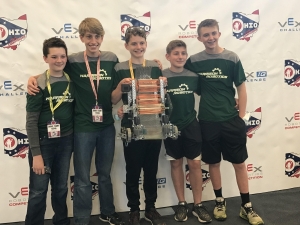 VEX Robotics Students from Harrison Junior School